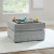 Ashley Casselbury Cement 2-Piece Sectional with Ottoman 52906/03/16/11