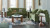 Ashley Bixler Navy Sofa and Loveseat