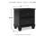 Ashley Lanolee Black King Panel Bed with Mirrored Dresser, Chest and 2 Nightstands