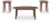 Ashley Gordonay Brown Table (Set of 3)