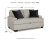 Ashley Vayda Pebble Sofa, Loveseat, Chair and Ottoman