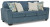 Ashley Cashton Blue Sofa, Loveseat, Chair and Ottoman