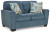 Ashley Cashton Blue Sofa and Loveseat