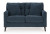 Ashley Bixler Navy Loveseat