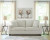 Ashley Amesley Ivory Sofa and Loveseat