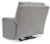 Ashley Biscoe Pewter Sofa, Loveseat and Recliner