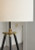 Ashley Cashner Black Gold Finish Floor Lamp