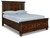 Ashley Porter Rustic Brown Queen Panel Storage Bed
