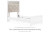 Ashley Altyra White Twin Upholstered Panel Headboard