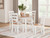Ashley Gesthaven Natural Brown Dining Table and 4 Chairs