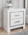 Ashley Altyra White Queen Storage Bed with Mirrored Dresser and Nightstand