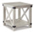 Ashley Carynhurst Whitewash Coffee Table with 1 End Table