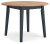 Ashley Gesthaven Natural Blue Dining Table and 4 Chairs