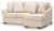 Benchcraft Lango Jute Queen Sofa Chaise Sleeper