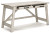 Ashley Carynhurst Whitewash 60" Home Office Desk