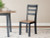 Ashley Gesthaven Natural Blue Dining Table and 2 Chairs