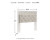 Ashley Altyra White Queen Upholstered Panel Headboard