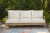 Ashley Carter Hall Beige Outdoor Sofa with Cushion