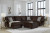 Ashley Landsings Chocolate 3-Piece Sectional with Chaise