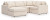Ashley Modmax Oyster 4-Piece Sectional with Chaise 92103/16/46/65/77