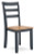 Ashley Gesthaven Natural Blue Dining Chair (Set of 2)