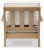Ashley Carter Hall Beige Lounge Chair with Cushion
