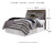 Benchcraft Derekson Multi Gray Full Panel Headboard Bed with Mirrored Dresser