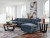 Ashley Modmax Ink 4-Piece Sectional with Chaise 92121/16/46(2)/65