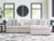 Ashley Snodoodle Arctic 3-Piece Sectional with Chaise 59106/15/46/65