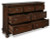 Ashley Porter Rustic Brown Dresser