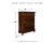 Ashley Porter Rustic Brown Chest of Drawers