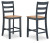 Ashley Gesthaven Natural Brown Counter Height Barstool (Set of 2)
