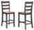 Ashley Gesthaven Natural White Counter Height Barstool (Set of 2)