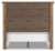 Ashley Vandenmore Medium Brown Queen Panel Bed with Dresser