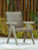 Ashley Carisbo Beige Outdoor Dining Table and 4 Chairs P690/625/602A(2)