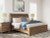 Ashley Vandenmore Medium Brown King Storage Sleigh Bed with Mirrored Dresser, Chest and 2 Nightstands
