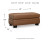 Ashley Carianna Caramel Sofa, Loveseat, Chair and Ottoman