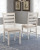 Ashley Skempton White Light Brown Dining Chair (Set of 2)