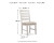 Ashley Skempton White Light Brown Dining Chair (Set of 2)