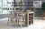 Ashley Skempton White Light Brown 5-Piece Counter Height Dining Set with Table and 4 Barstools