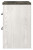 Ashley Gerridan White Gray Nightstand