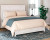 Ashley Gerridan White Gray King Panel Bed