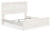 Ashley Gerridan White Gray King 2 Light Panel Bed