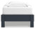 Ashley Simmenfort Navy Blue Twin Platform Bed, Dresser and 2 Nightstands