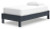 Ashley Simmenfort Navy Blue Twin Platform Bed, Dresser and 2 Nightstands