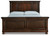 Ashley Porter Rustic Brown California King Panel Bed