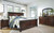 Ashley Porter Rustic Brown California King Panel Bed