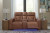 Ashley Point Clear Caramel Sofa, Loveseat and Recliner