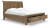 Ashley Vandenmore Medium Brown California King Storage Sleigh Bed with Mirrored Dresser and Nightstand