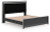 Ashley Birmonton White King Upholstered Panel Platform Bed